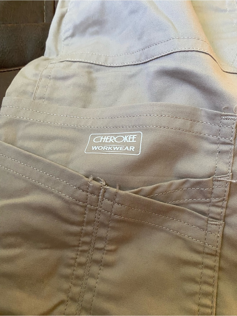 Cherokee Workwear Women's Track Pants in Khaki